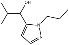 α-(1-Methylethyl)-1-propyl-1H-pyrazole-5-methanol Structure