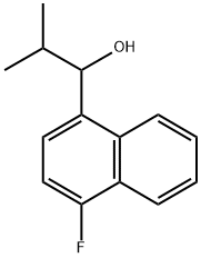 1-(4-fluoronaphthalen-1-yl)-2-methylpropan-1-ol Structure