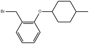 1-(Bromomethyl)-2-[(4-methylcyclohexyl)oxy]benzene Structure