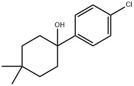 1-(4-chlorophenyl)-4,4-dimethylcyclohexanol Structure