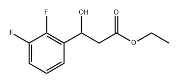 Ethyl 3-(2,3-difluorophenyl)-3-hydroxypropanoate Structure