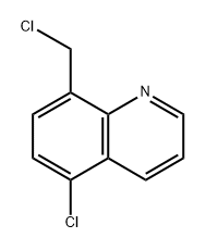 5-Chloro-8-(chloromethyl)quinoline 구조식 이미지