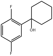 1-(2,5-difluorophenyl)cyclohexanol Structure