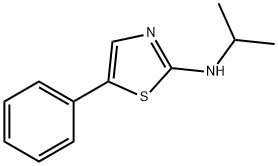 N-isopropyl-5-phenylthiazol-2-amine Structure