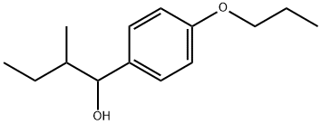 α-(1-Methylpropyl)-4-propoxybenzenemethanol Structure