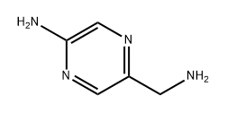 5-(aminomethyl)pyrazin-2-amine Structure