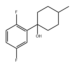 1-(2,5-difluorophenyl)-4-methylcyclohexanol Structure