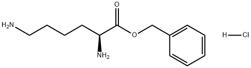 L-Lysine, phenylmethyl ester, hydrochloride (1:1) Structure