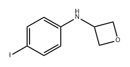 N-(4-iodophenyl)oxetan-3-amine Structure