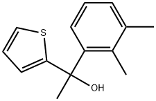 1-(2,3-dimethylphenyl)-1-(thiophen-2-yl)ethanol Structure