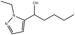 α-Butyl-1-ethyl-1H-pyrazole-5-methanol 구조식 이미지
