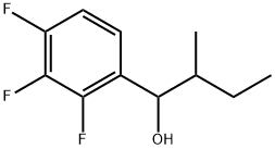 2,3,4-Trifluoro-α-(1-methylpropyl)benzenemethanol Structure