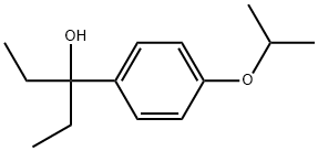 α,α-Diethyl-4-(1-methylethoxy)benzenemethanol 구조식 이미지