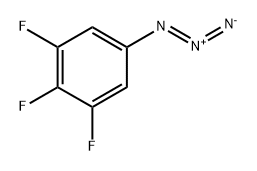 5-azido-1,2,3-trifluorobenzene Structure
