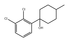 1-(2,3-dichlorophenyl)-4-methylcyclohexanol Structure