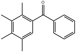 Phenyl(2,3,4,5-tetramethylphenyl)methanone Structure