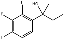 2-(2,3,4-trifluorophenyl)butan-2-ol Structure