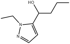 1-Ethyl-α-propyl-1H-pyrazole-5-methanol Structure