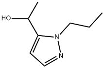 α-Methyl-1-propyl-1H-pyrazole-5-methanol Structure