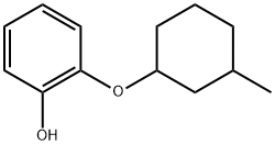 2-[(3-Methylcyclohexyl)oxy]phenol Structure