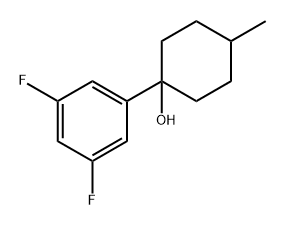 1-(3,5-difluorophenyl)-4-methylcyclohexanol Structure