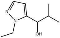 1-Ethyl-α-(1-methylethyl)-1H-pyrazole-5-methanol Structure