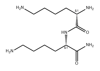 L-Lysyl-L-lysinamide 구조식 이미지