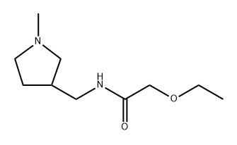 2-Ethoxy-N-[(1-methylpyrrolidin-3-yl)methyl]acetamide Structure