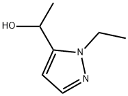 1-Ethyl-α-methyl-1H-pyrazole-5-methanol Structure