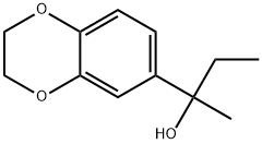 α-Ethyl-2,3-dihydro-α-methyl-1,4-benzodioxin-6-methanol Structure