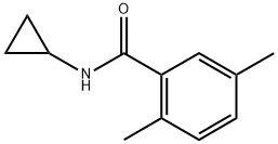 N-cyclopropyl-2,5-dimethylbenzamide Structure