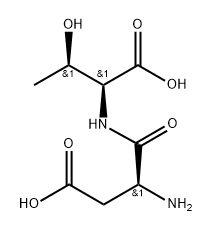 L-Threonine, L-α-aspartyl- 구조식 이미지