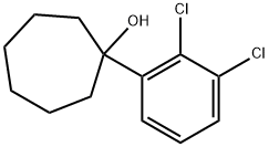 1-(2,3-Dichlorophenyl)cycloheptanol Structure