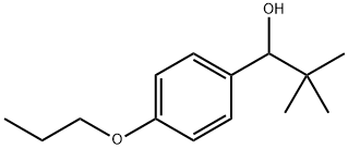 2,2-dimethyl-1-(4-propoxyphenyl)propan-1-ol Structure