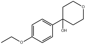 4-(4-ethoxyphenyl)tetrahydro-2H-pyran-4-ol Structure