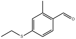 4-(Ethylthio)-2-methylbenzaldehyde Structure