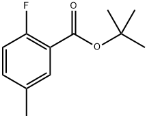 tert-butyl 2-fluoro-5-methylbenzoate Structure