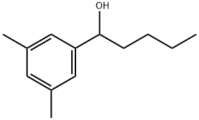 α-Butyl-3,5-dimethylbenzenemethanol Structure