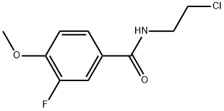 N-(2-Chloroethyl)-3-fluoro-4-methoxybenzamide Structure