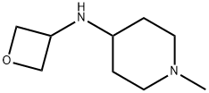 1-methyl-N-(oxetan-3-yl)piperidin-4-amine Structure