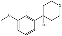 4-(3-methoxyphenyl)tetrahydro-2H-pyran-4-ol Structure