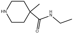 N-ethyl-4-methylpiperidine-4-carboxamide Structure