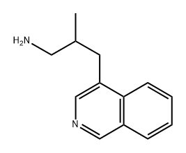 4-Isoquinolinepropanamine, β-methyl- Structure