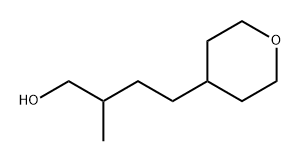 2H-Pyran-4-butanol, tetrahydro-β-methyl- Structure