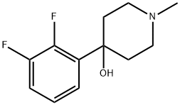 4-(2,3-difluorophenyl)-1-methylpiperidin-4-ol Structure