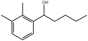 α-Butyl-2,3-dimethylbenzenemethanol Structure