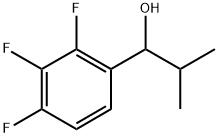 2-methyl-1-(2,3,4-trifluorophenyl)propan-1-ol Structure