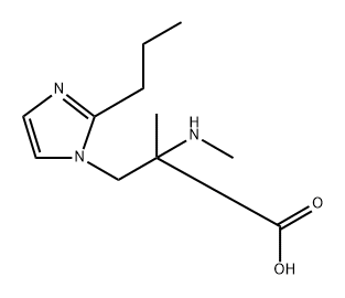 Histidine, N-dimethyl-5-propyl- Structure