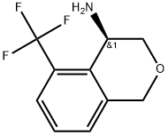 (R)-5-(trifluoromethyl)isochroman-4-amine Structure