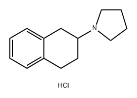 2-(pyrrolidin-1-yl)-3,4-dihydronaphthalen-1(2H)-one Structure